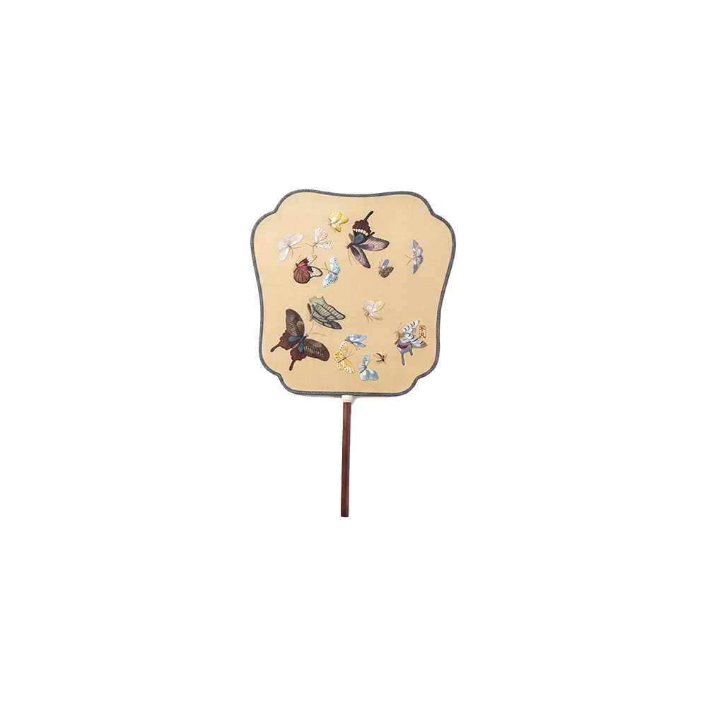 Kesi Silk Round Fan