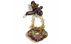 Song brocade pendant necklace